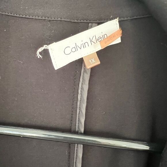 Calvin Klein Black Plus Size Blazer - Picture 6 of 7
